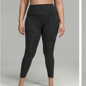 lululemon Align™ High-Rise Pant 25" Color: formation Camo Deep Coal Multi Size